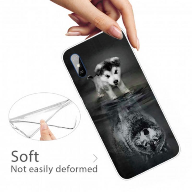 Capa Para Xiaomi Redmi 9A Sonho De Cachorrinho