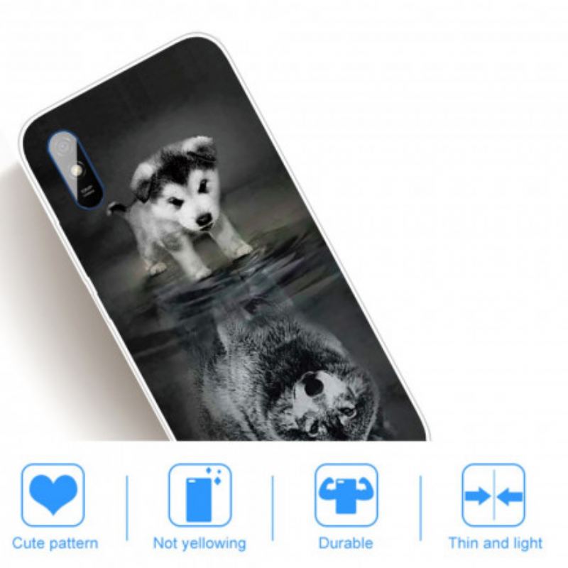 Capa Para Xiaomi Redmi 9A Sonho De Cachorrinho