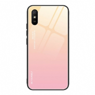 Capa Para Xiaomi Redmi 9A Vidro Temperado Seja Você Mesmo