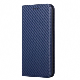 Capa De Celular Para Xiaomi Redmi Note 10 Pro De Cordão Flip Correia De Fibra De Carbono