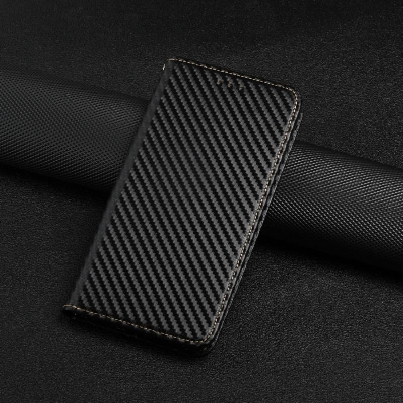 Capa De Celular Para Xiaomi Redmi Note 10 Pro De Cordão Flip Correia De Fibra De Carbono