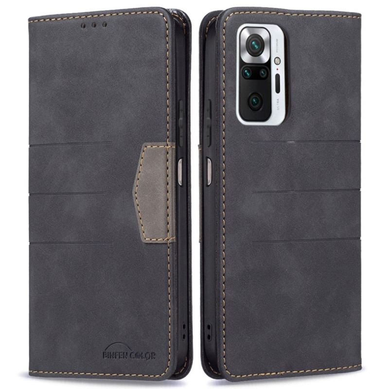 Capa De Celular Para Xiaomi Redmi Note 10 Pro Flip Cor Binfen