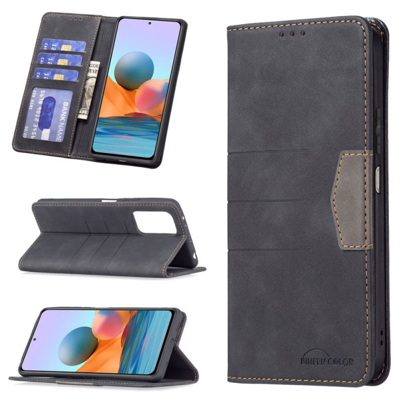 Capa De Celular Para Xiaomi Redmi Note 10 Pro Flip Cor Binfen