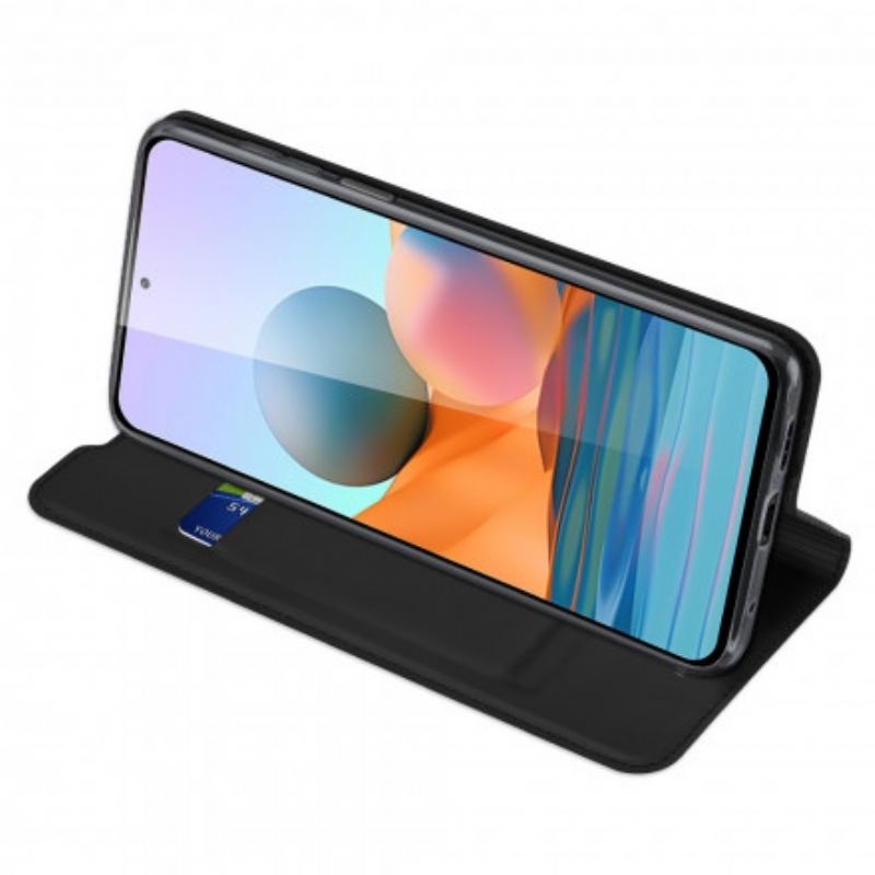 Capa De Celular Para Xiaomi Redmi Note 10 Pro Flip Skin Pro Dux Ducis