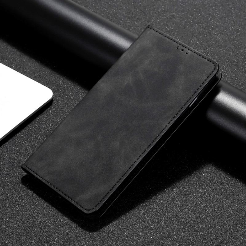 Capa De Celular Para Xiaomi Redmi Note 10 Pro Flip Toque De Pele Clássico