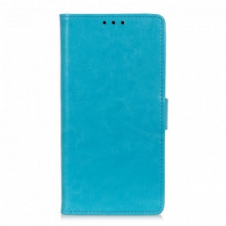 Capa De Couro Para Xiaomi Redmi Note 10 Pro Efeito Couro Clássico