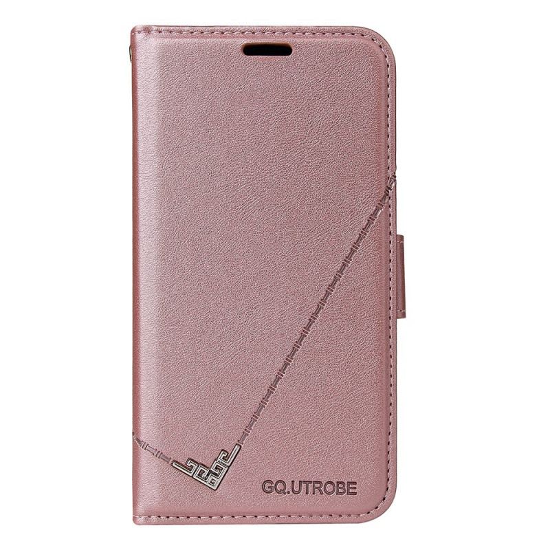 Capa De Couro Para Xiaomi Redmi Note 10 Pro Couro Sintético Gq.utrobe