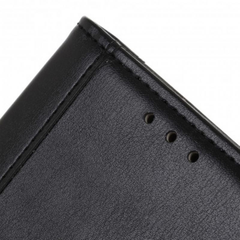 Capa Flip Para Xiaomi Redmi Note 10 Pro Estilo Couro Dividido