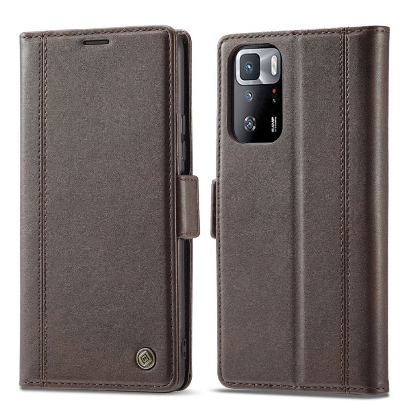 Capa Flip Para Xiaomi Redmi Note 10 Pro Fecho Duplo Lc.imeeke