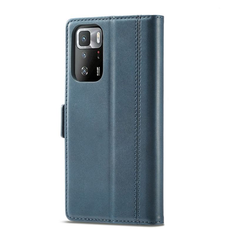 Capa Flip Para Xiaomi Redmi Note 10 Pro Fecho Duplo Lc.imeeke