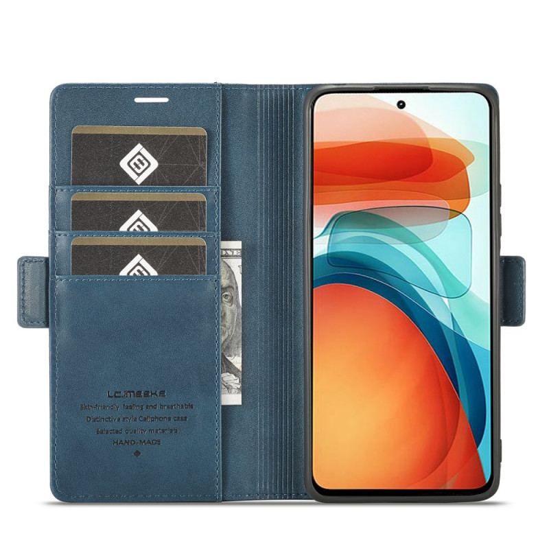 Capa Flip Para Xiaomi Redmi Note 10 Pro Fecho Duplo Lc.imeeke