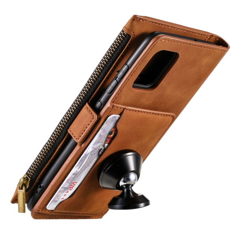 Capa Flip Para Xiaomi Redmi Note 10 Pro Porta-moedas E Porta-cartões