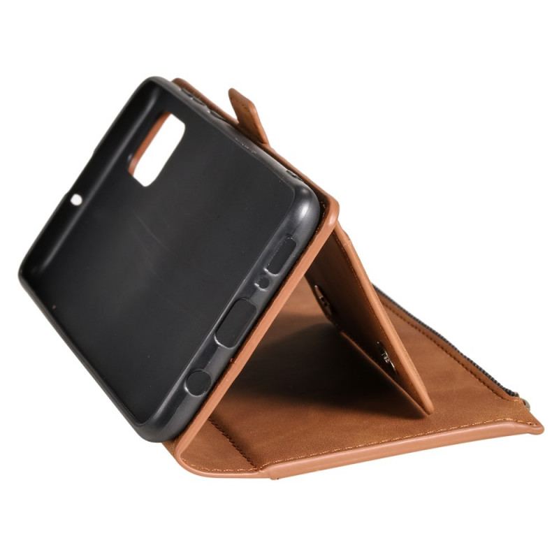 Capa Flip Para Xiaomi Redmi Note 10 Pro Porta-moedas E Porta-cartões