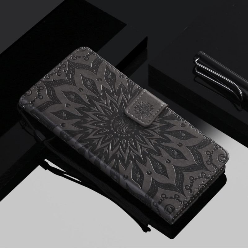 Capa Folio Para Xiaomi Redmi Note 10 Pro Flor Do Sol