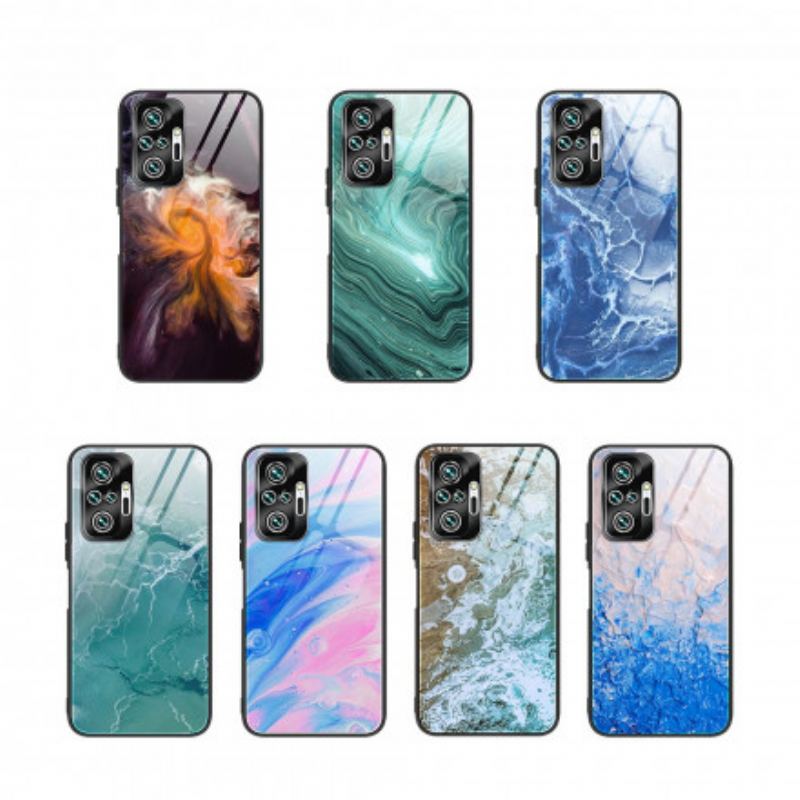 Capa Para Xiaomi Redmi Note 10 Pro Design Cores Vidro Temperado