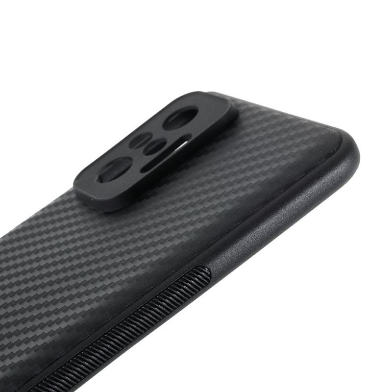 Capa Para Xiaomi Redmi Note 10 Pro Fibra De Carbono Reforçada