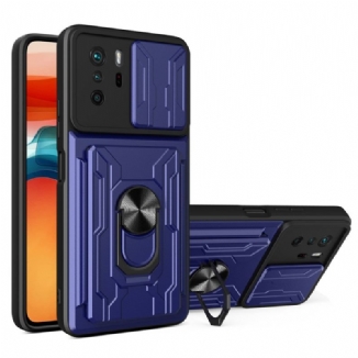 Capa Para Xiaomi Redmi Note 10 Pro Suporte E Protetor De Lente E Suporte