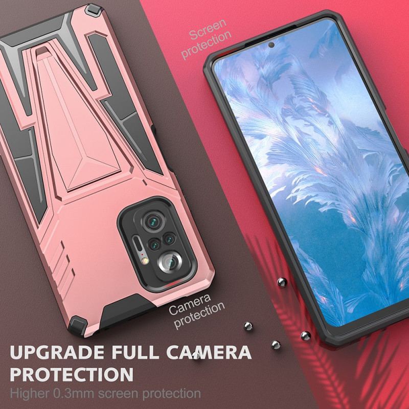 Capa Para Xiaomi Redmi Note 10 Pro Suporte Removível Resistente