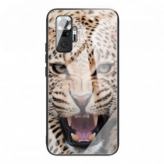 Capa Para Xiaomi Redmi Note 10 Pro Vidro Temperado Leopardo