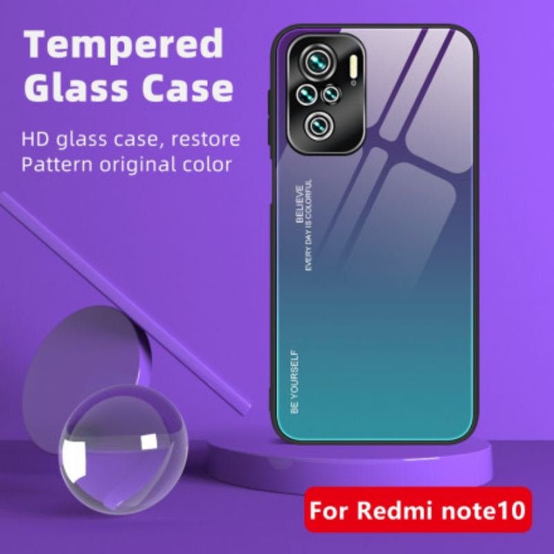 Capa Para Xiaomi Redmi Note 10 Pro Vidro Temperado Seja Você Mesmo