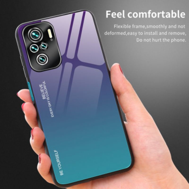 Capa Para Xiaomi Redmi Note 10 Pro Vidro Temperado Seja Você Mesmo