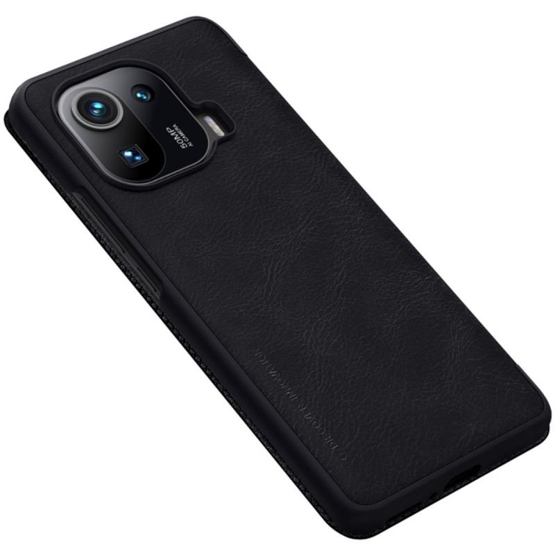 Capa De Celular Para Xiaomi Mi 11 Pro Flip Série Nillkin Qin