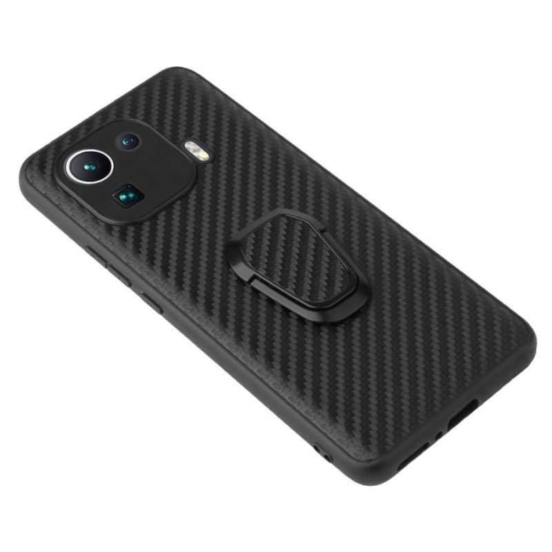 Capa De Celular Para Xiaomi Mi 11 Pro Suporte De Anel Estilo Leopardo