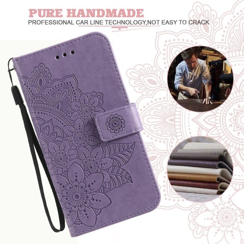 Capa De Couro Para Xiaomi Mi 11 Pro Mandala