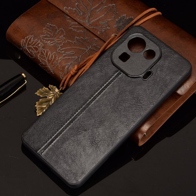 Capa Para Xiaomi Mi 11 Pro Efeito Couro Couture