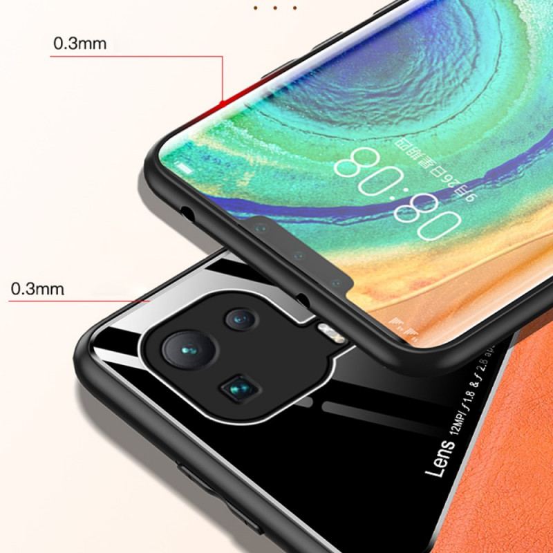 Capa Para Xiaomi Mi 11 Pro Efeito Couro Magnético