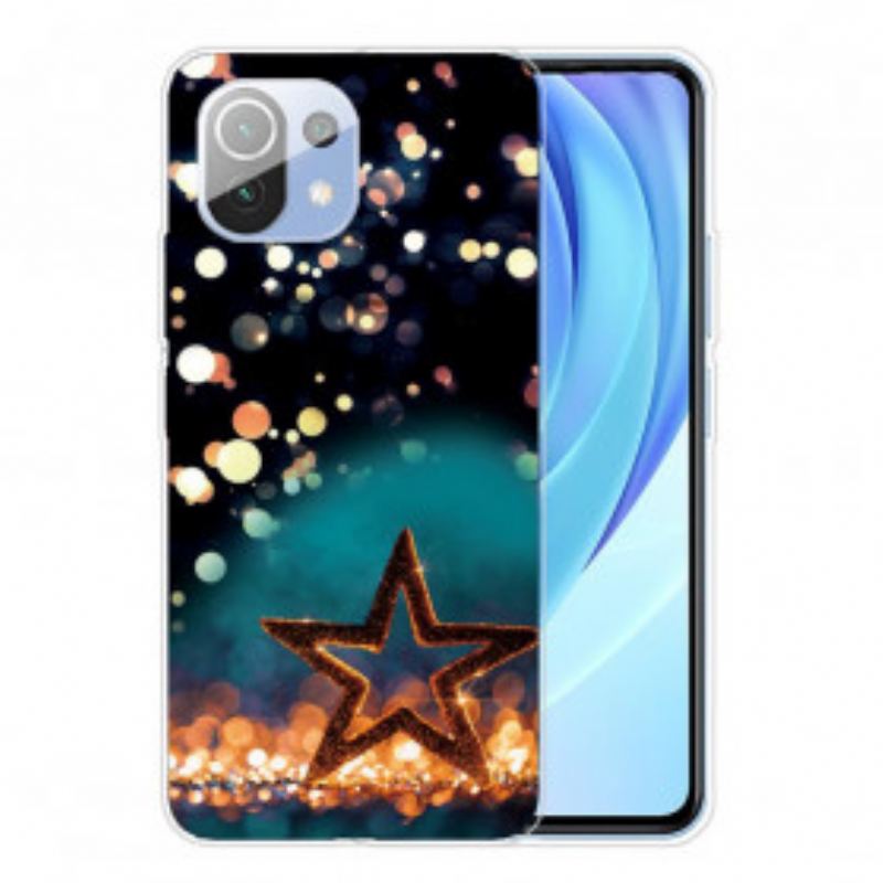 Capa Para Xiaomi Mi 11 Pro Estrela Flexível