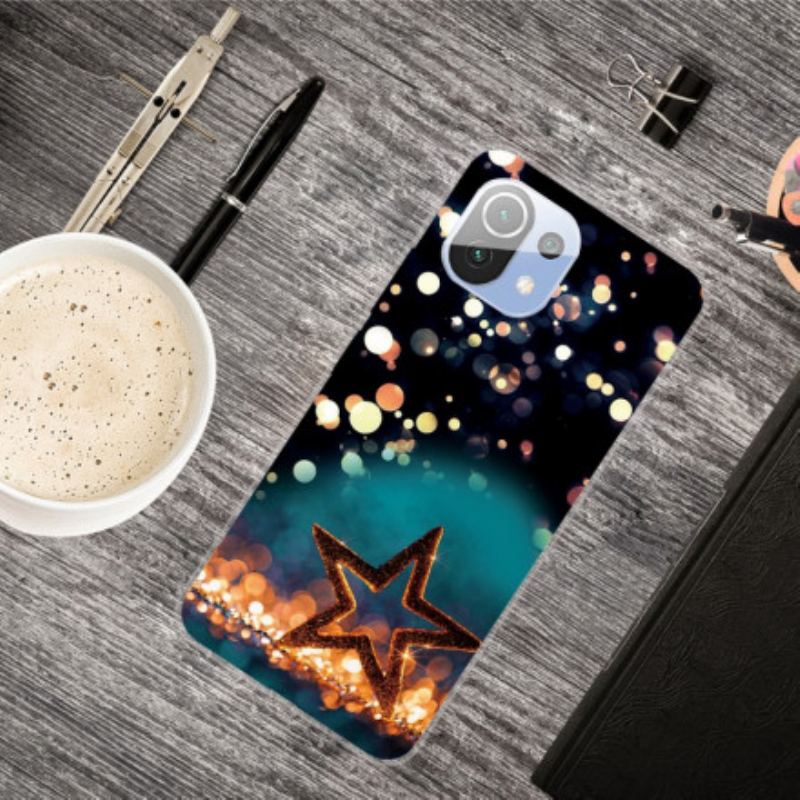 Capa Para Xiaomi Mi 11 Pro Estrela Flexível