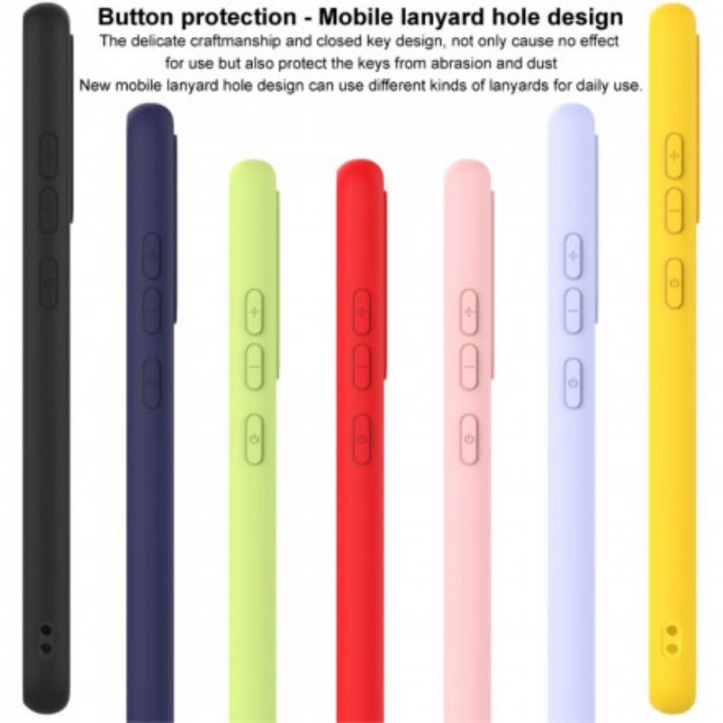 Capa Para Xiaomi Mi 11 Pro Tapete De Silicone Série Uc-2 Imak