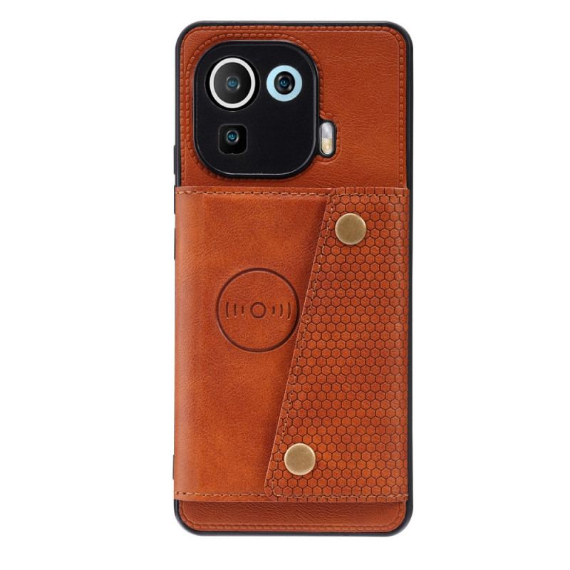 Capa Para Xiaomi Mi 11 Pro Capa Tipo Carteira Snap Wallet