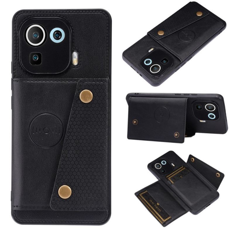 Capa Para Xiaomi Mi 11 Pro Capa Tipo Carteira Snap Wallet