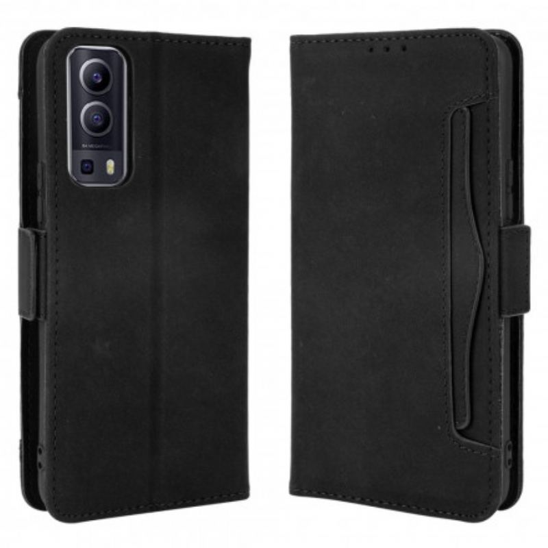 Capa Flip Para Vivo Y72 5G Multi-card Premier Class