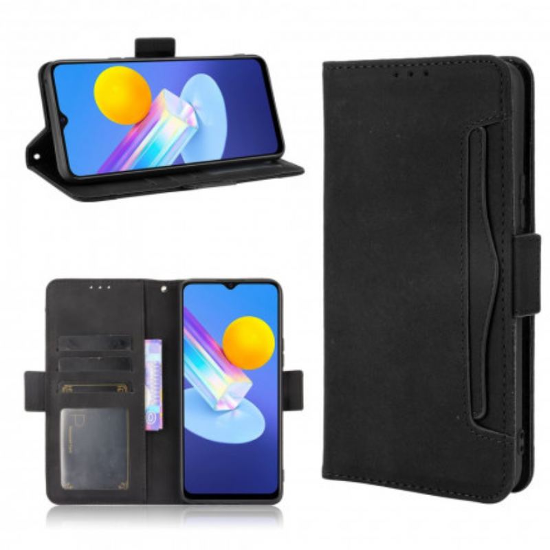 Capa Flip Para Vivo Y72 5G Multi-card Premier Class