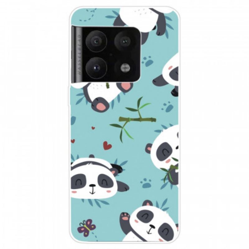 Capa De Celular Para OnePlus 10 Pro 5G Bando De Pandas