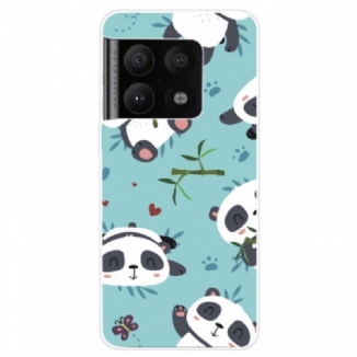 Capa De Celular Para OnePlus 10 Pro 5G Bando De Pandas