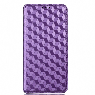 Capa De Celular Para OnePlus 10 Pro 5G Flip Efeito Couro Diamante