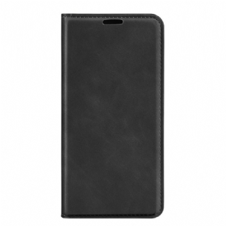 Capa De Celular Para OnePlus 10 Pro 5G Flip Efeito Couro Macio Seda