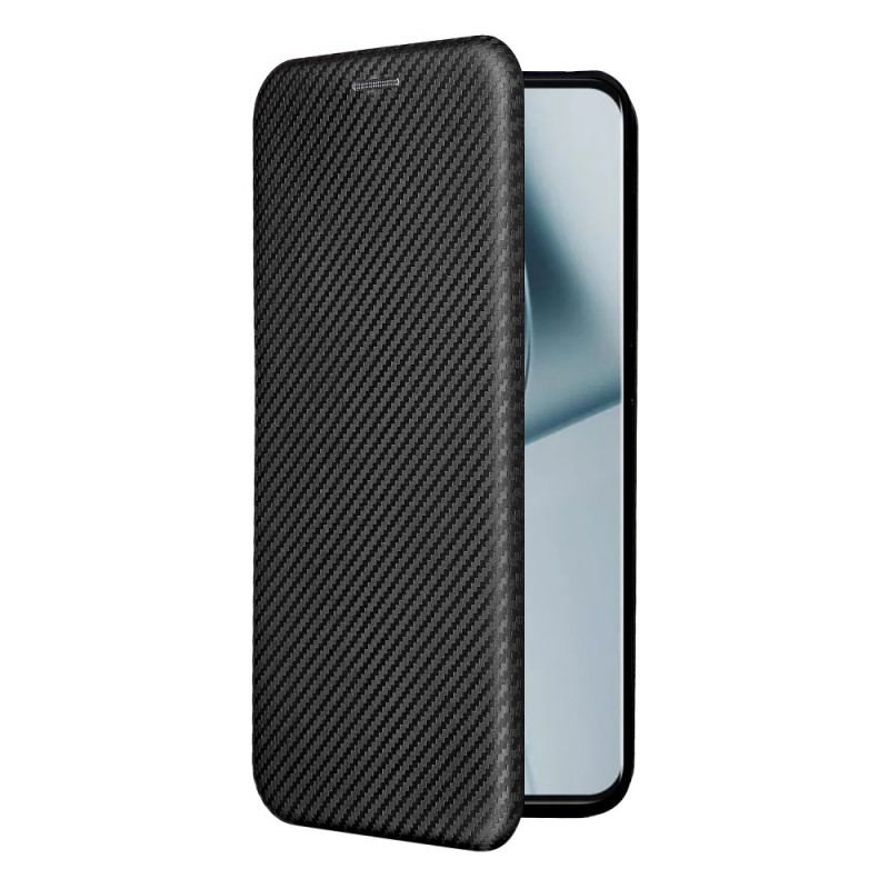 Capa De Celular Para OnePlus 10 Pro 5G Flip Fibra De Carbono