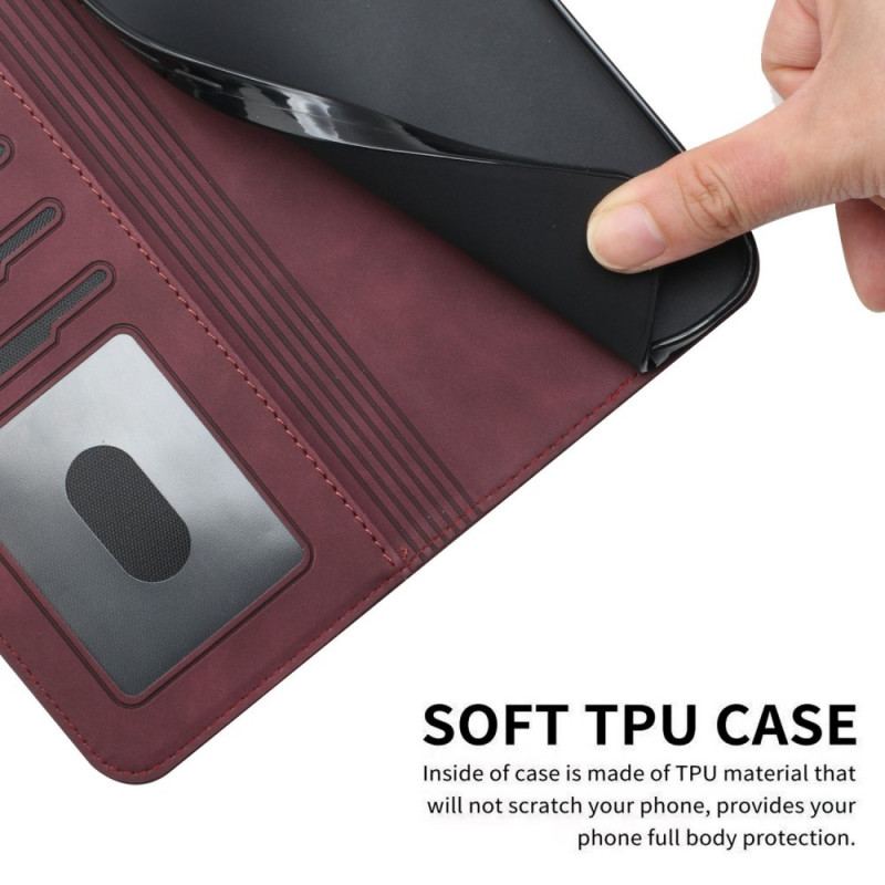 Capa De Couro Para OnePlus 10 Pro 5G De Cordão Sorriso Strappy