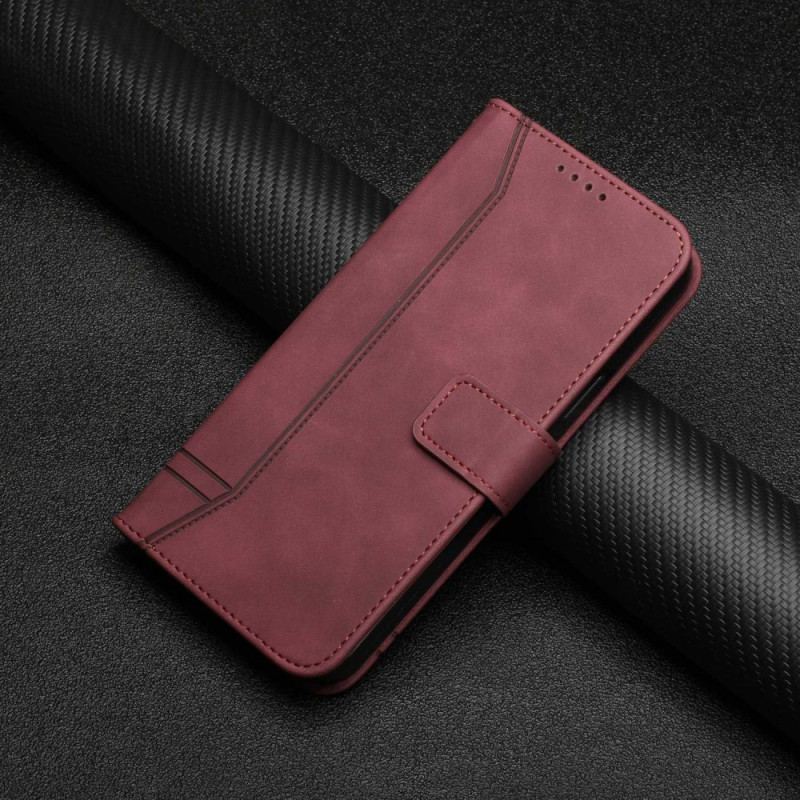 Capa De Couro Para OnePlus 10 Pro 5G De Cordão Sorriso Strappy