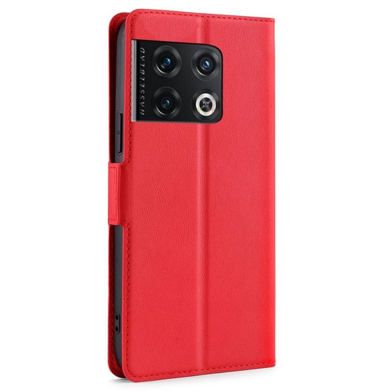 Capa De Couro Para OnePlus 10 Pro 5G Ultrafino