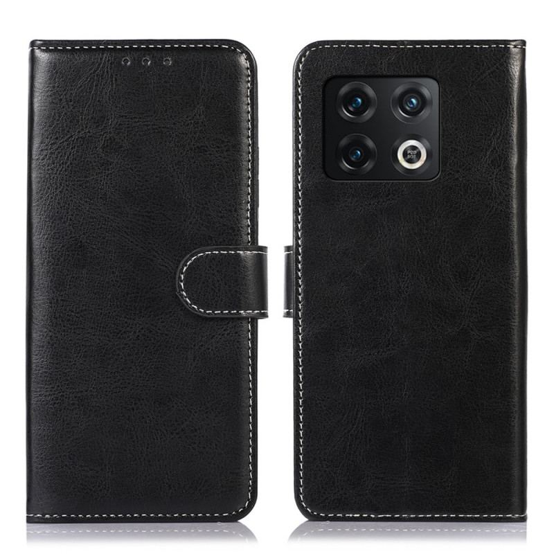 Capa Em Pele Para OnePlus 10 Pro 5G Vintage