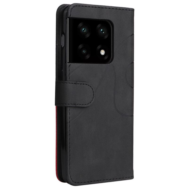 Capa Flip Para OnePlus 10 Pro 5G De Cordão Para Cordão