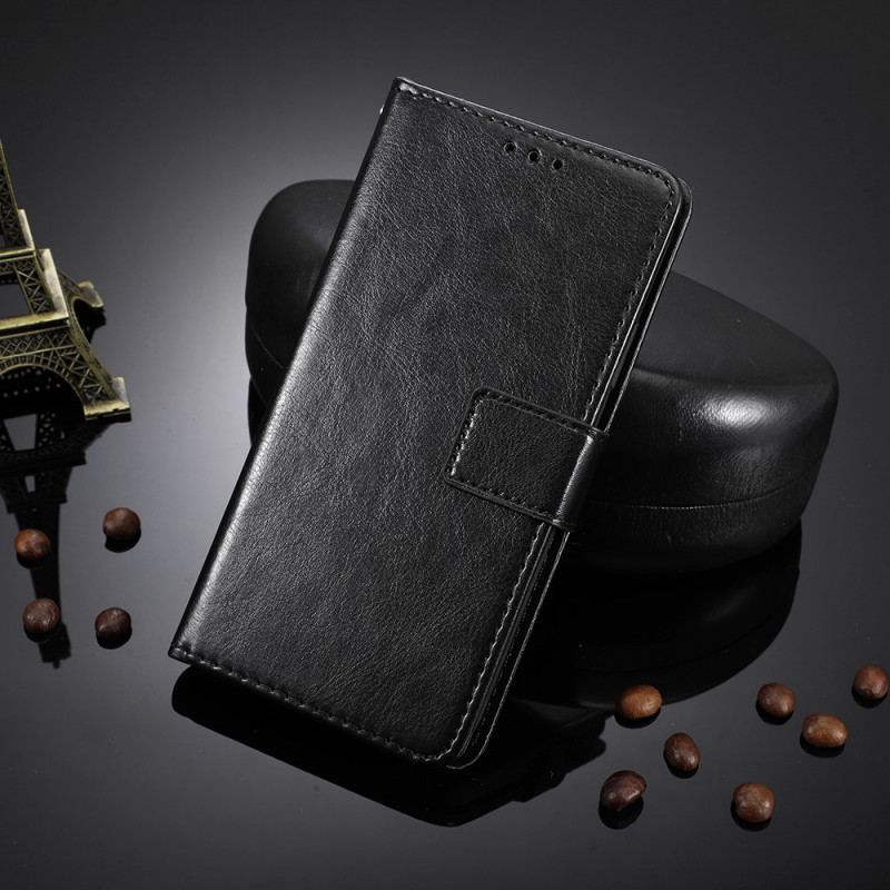 Capa Flip Para OnePlus 10 Pro 5G Couro Falso Chamativo