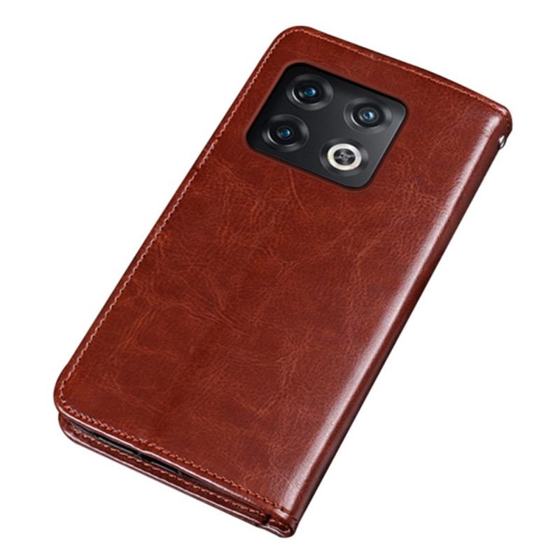 Capa Flip Para OnePlus 10 Pro 5G Estilo Couro Idewei