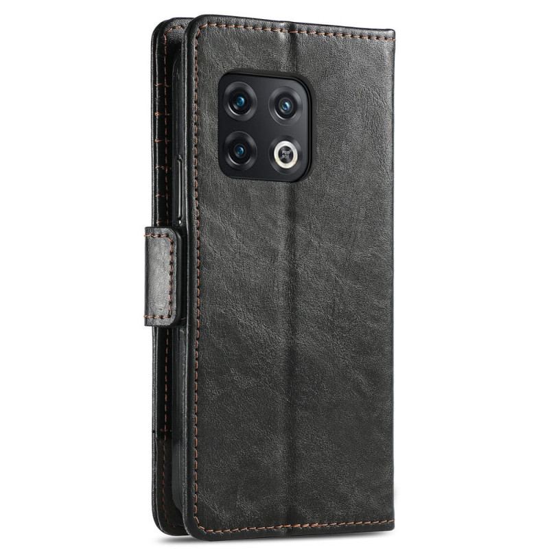 Capa Flip Para OnePlus 10 Pro 5G Estilo Retrô